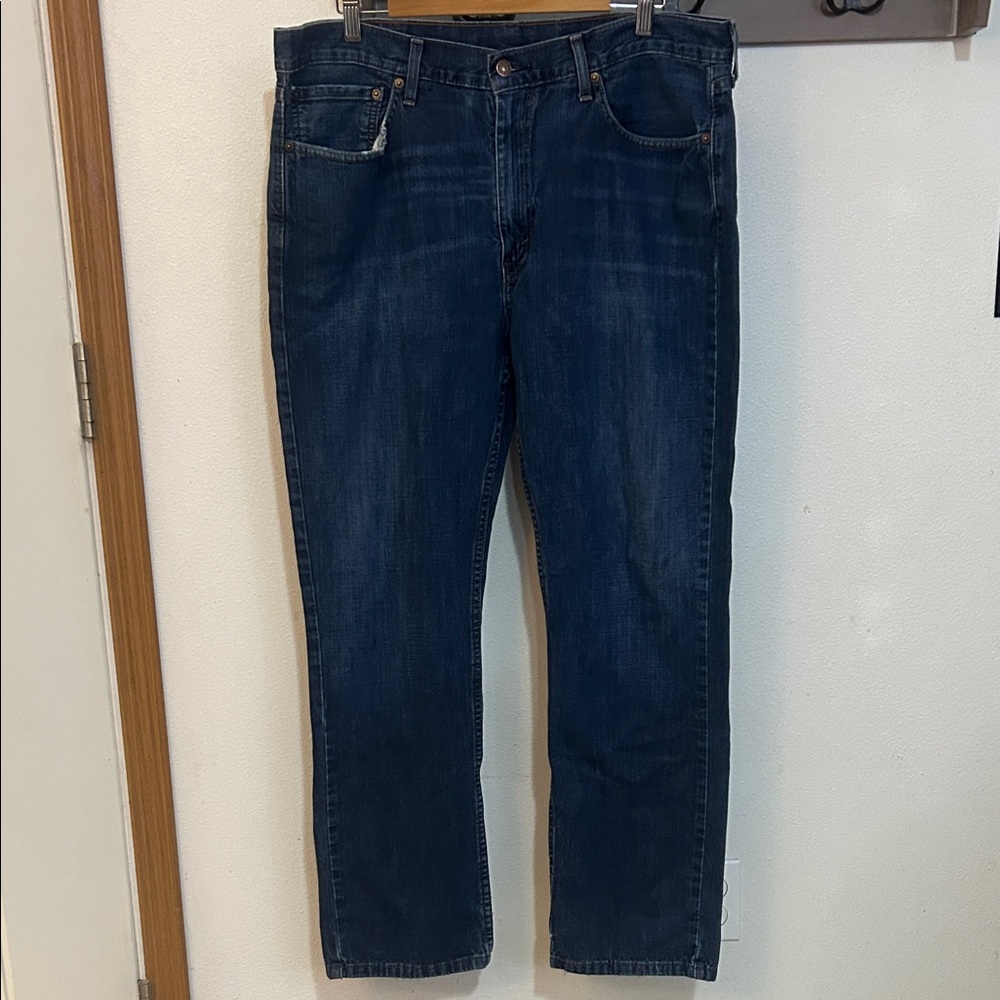 Levi's 514 Dark Blue Straight Jeans